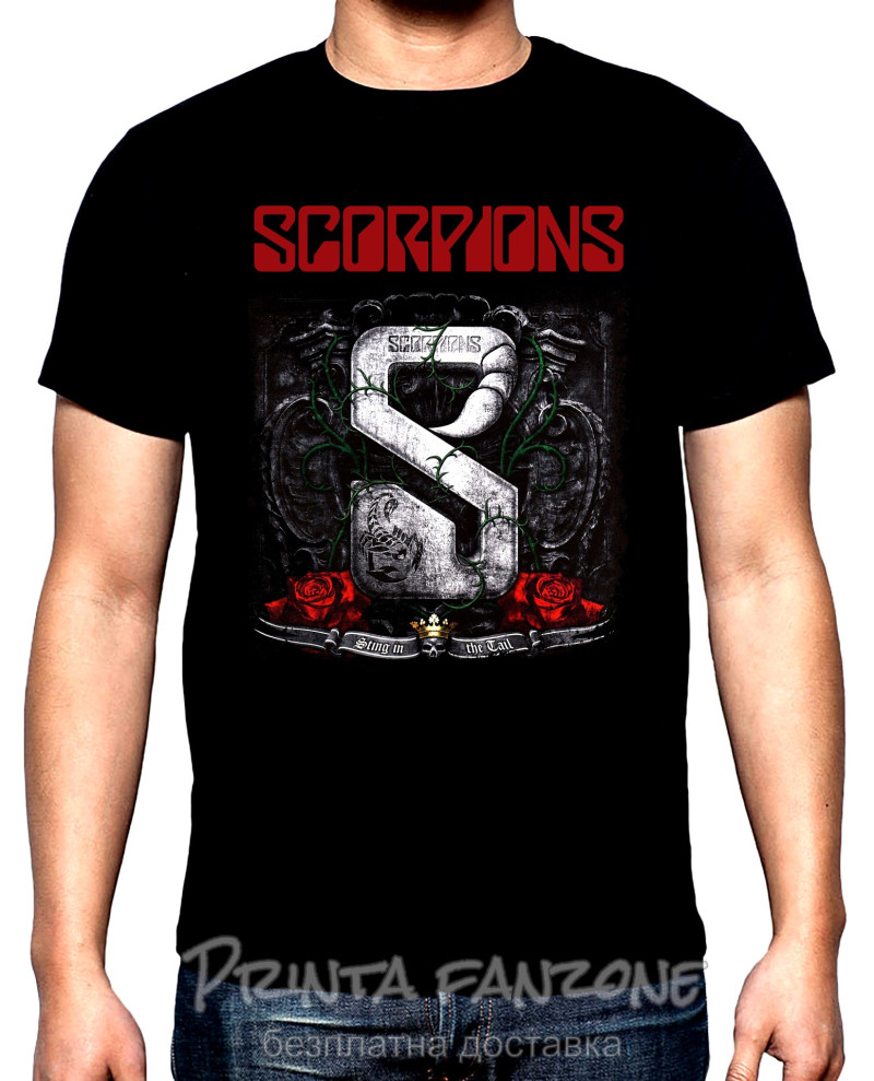 Тениски Scorpions, Скорпионс, Sting in the tail, мъжка тениска, 100% памук, S до 5XL